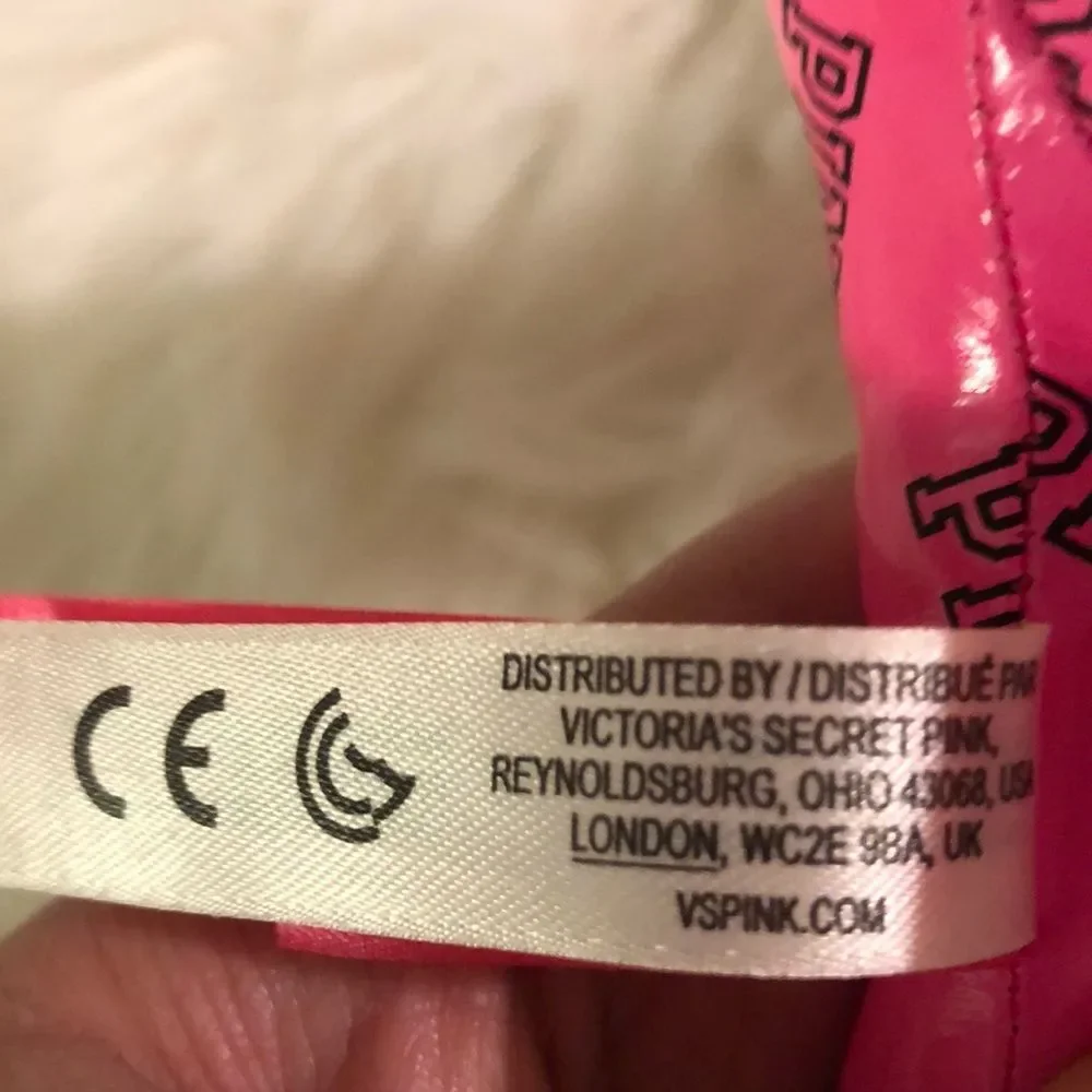 PINK Victoria's Secret Bright Pink Dog Logo 2015 - Picture 13 of 13
